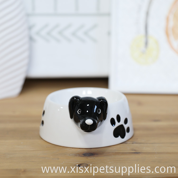 Wholesale Custom Factory Price Animal Ceramic Pet Food Bowl